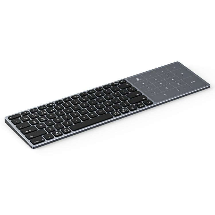 DUX DUCIS LK Pro Series Universal Dual-Mode Aluminum Alloy Wireless Keyboard With Touch Digital P...