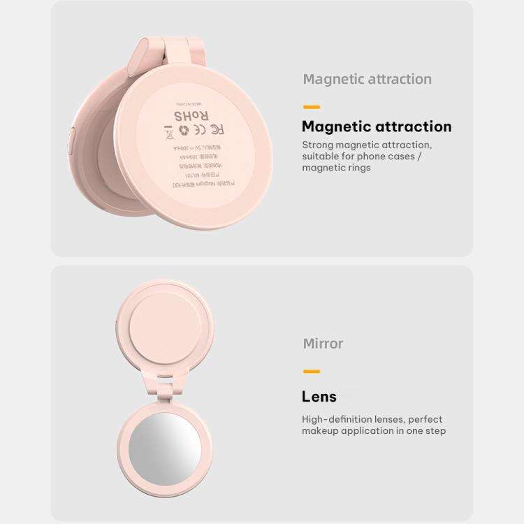 MUPHIC ML101 Maglight Magnetic Phone Fill Light(Pink)