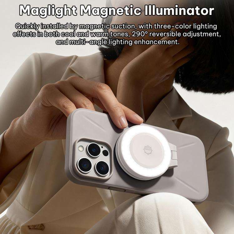 MUPHIC ML101 Maglight Magnetic Phone Fill Light(White)
