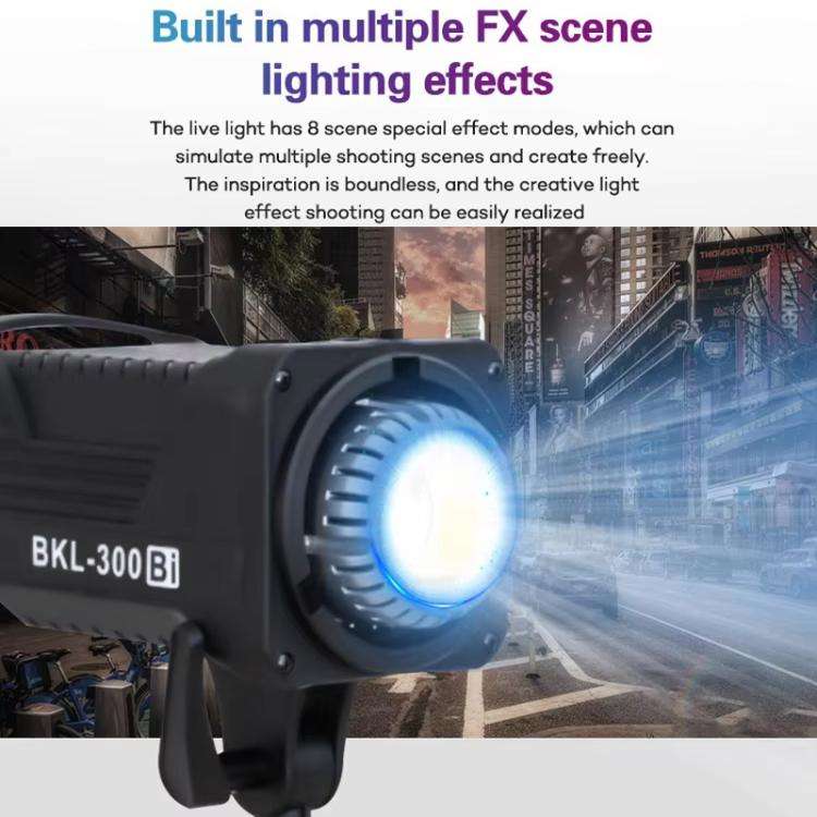 150W 5600K Single Color Temperature LED Live Streaming Video Fill Light with Remote Control(EU Plug)