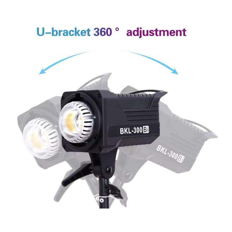 110W 5600K Single Color Temperature LED Live Streaming Video Fill Light with Remote Control(US Plug)