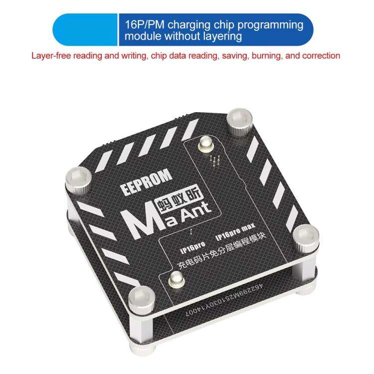 MaAnt E1 Multifunctional Serial Port EEPROM Programmer, Model:16 Pro/16 Pro Max IC Module