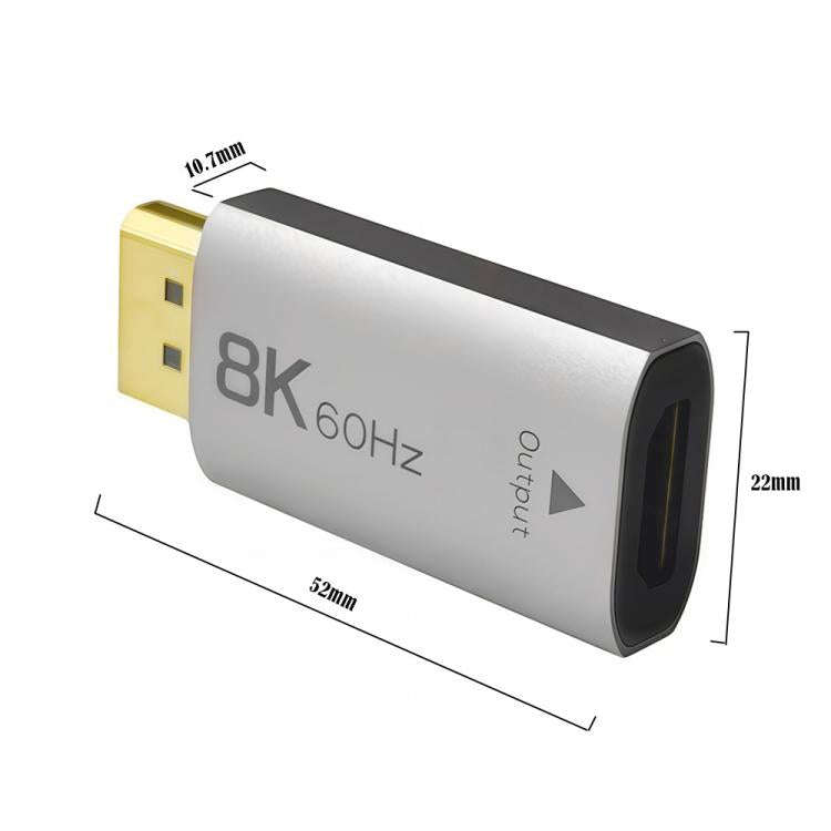 8K Active DP 1.4 to HDMI 2.1 Converter