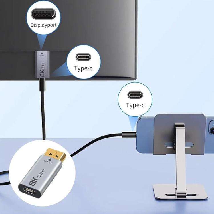 8K Active DP 1.4 to HDMI 2.1 Converter