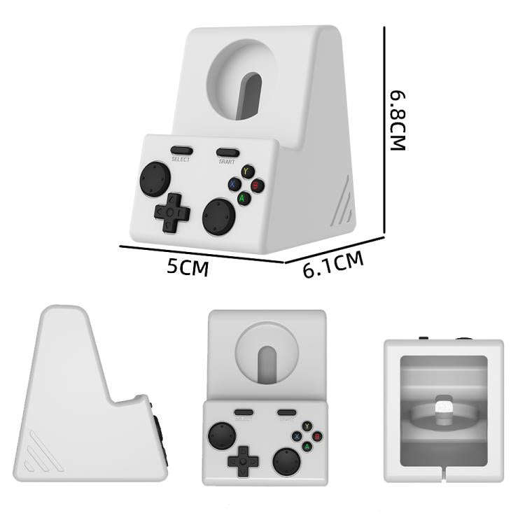 XDcase For Apple Watch Game Console Design Smart Watch Charging Stand(White)