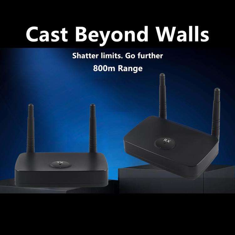 Measy AM1880 Wall-Penetrable Wireless HD Transmitter & Receiver(US Plug)