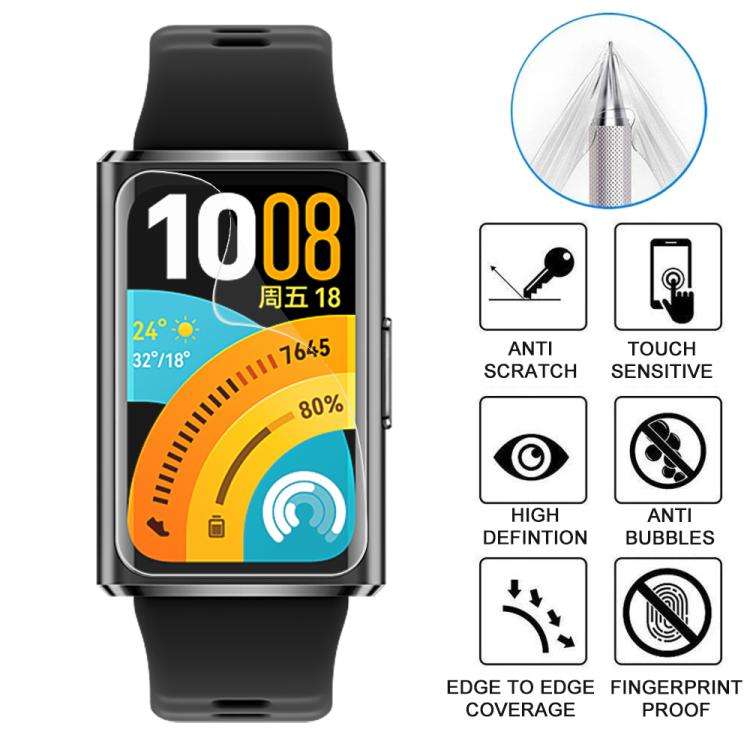 For Huawei Band 11 Pro 5pcs xDfind Soft Hydrogel Film Full Cover Front Protector