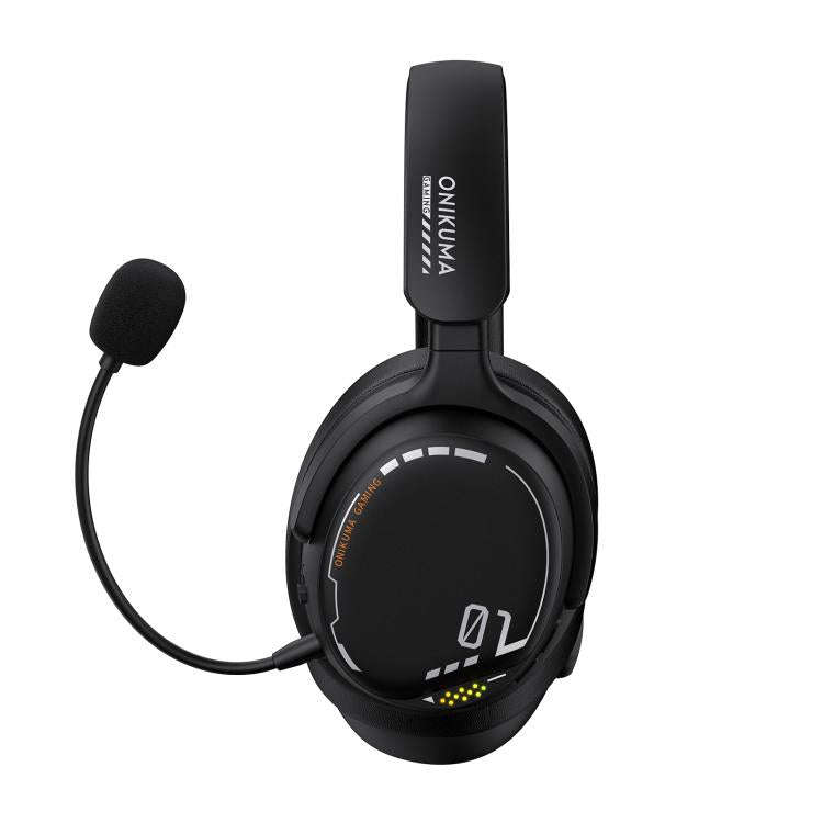 ONIKUMA GT886 Tri-mode Bluetooth 2.4G Wired E-sports Game Headset(Black)