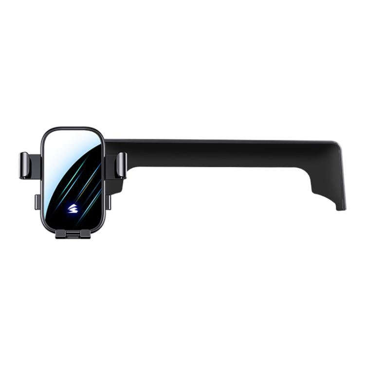 For Audi Q2L 18-24 7 inch Car Screen Phone Holder Mount with Extension Arm(Black)