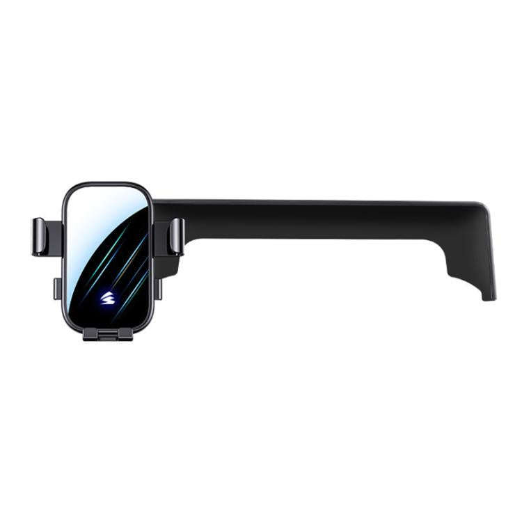 For Geely Vision X6 2020 10.25 inch Car Screen Phone Holder Mount with Extension Arm(Black)