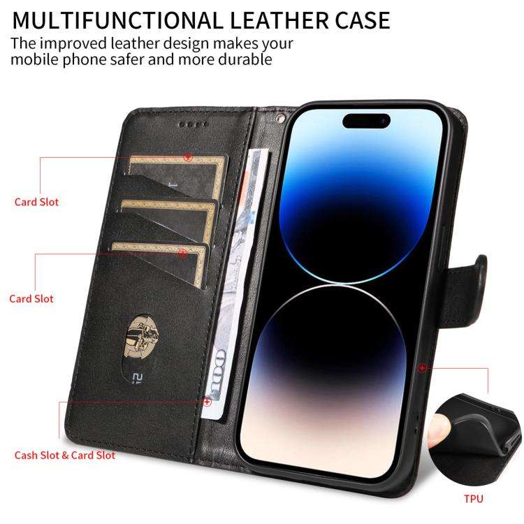 For Redmi Turbo 5 Max 5G T-type Stitch Leather Phone Case(Black)