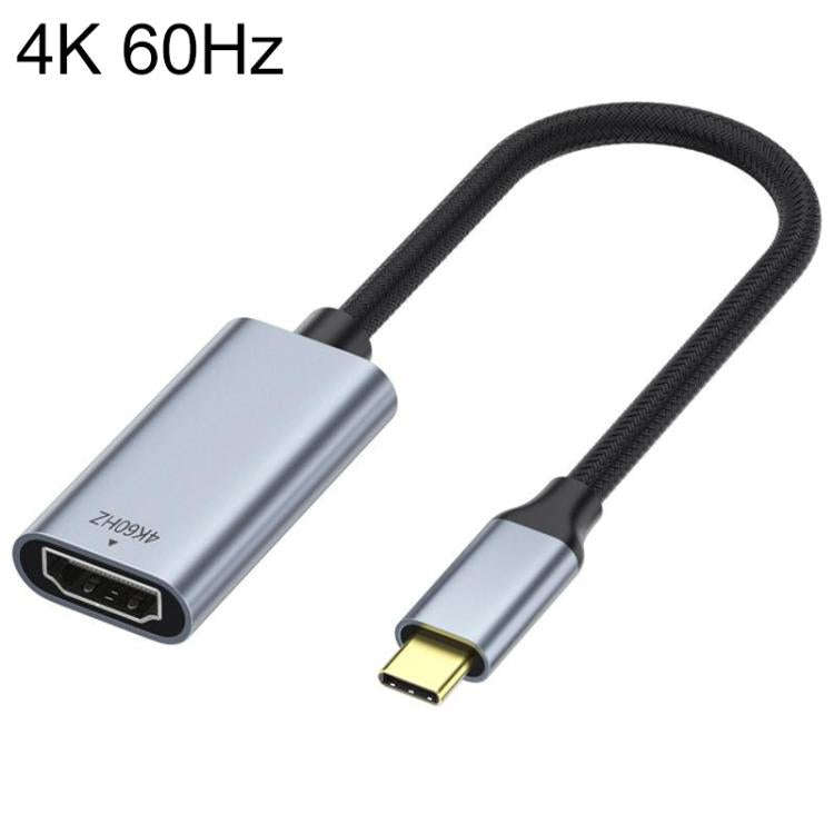 4K 60Hz USB-C / Type-C to HDMI HD Screen Mirroring Adapter Cable