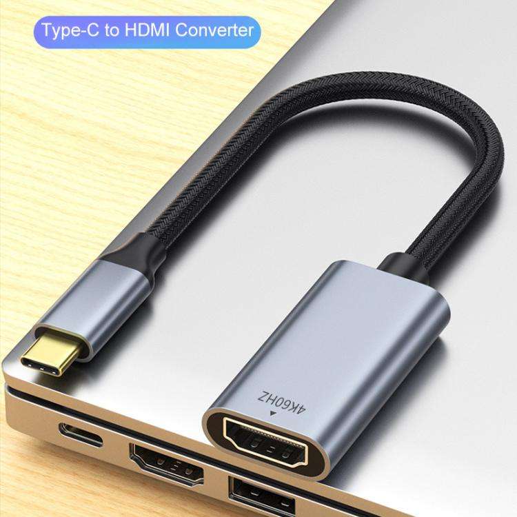 4K 30Hz USB-C / Type-C to HDMI HD Screen Mirroring Adapter Cable