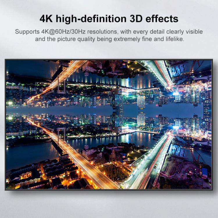 4K 60Hz USB-C / Type-C to HDMI HD Screen Mirroring Adapter Cable