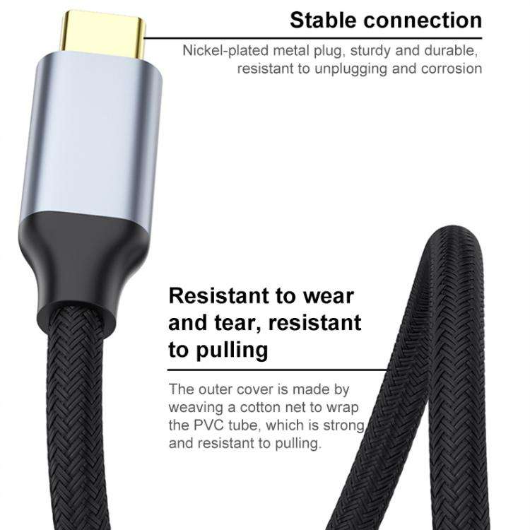 4K 30Hz USB-C / Type-C to HDMI HD Screen Mirroring Adapter Cable