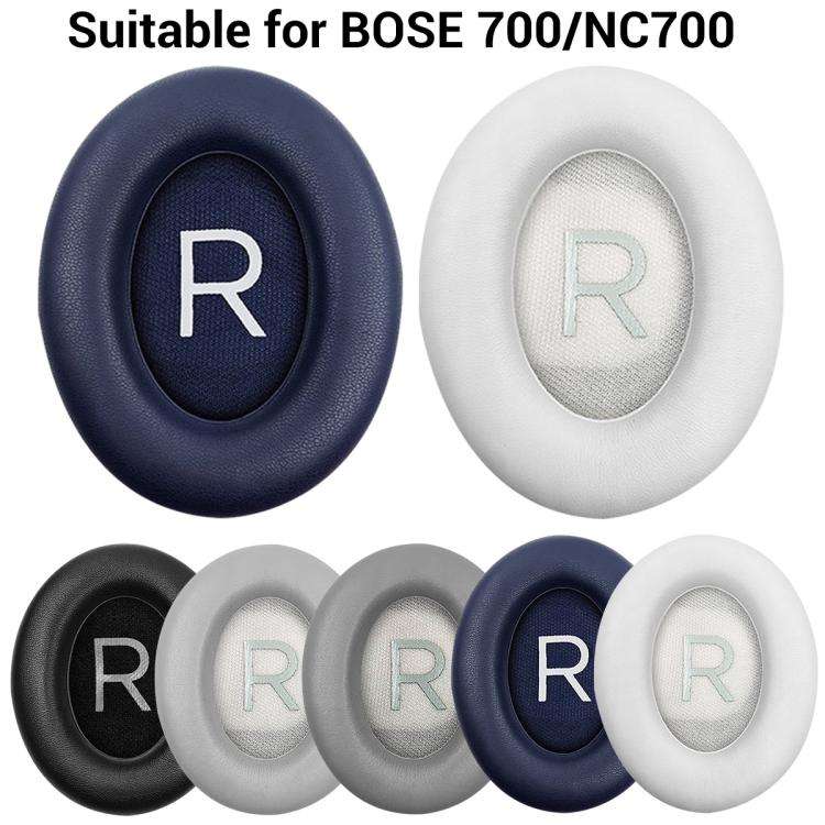 For Bose 700 / NC700 XDcase 1 Pair Protein Leather Headset Replacement Ear Pads with Prying Tool(...