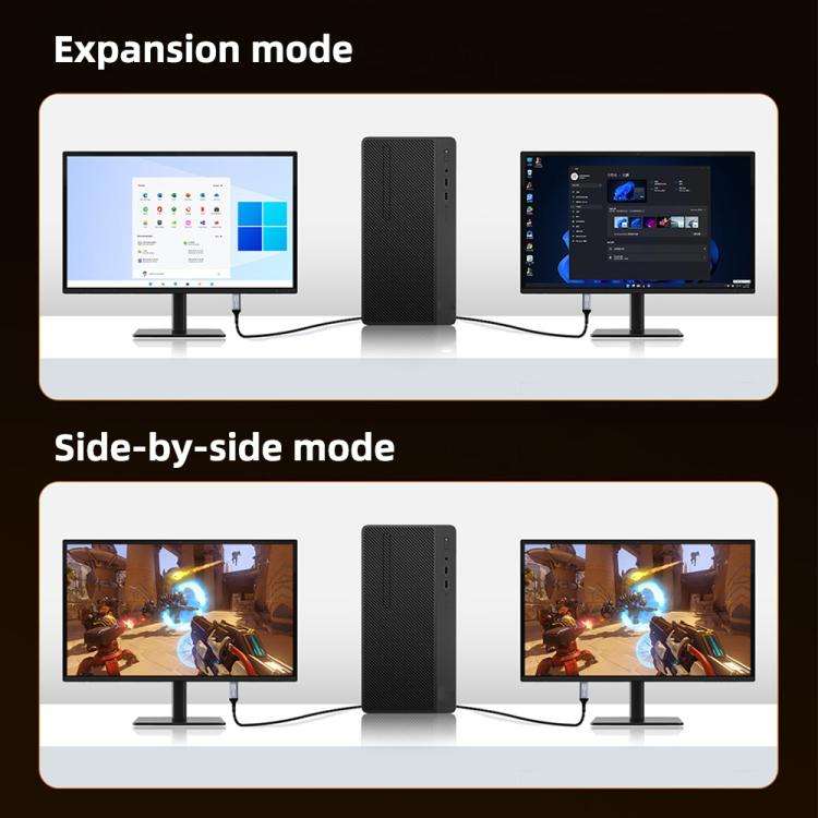 DP to DP 2.1 16K Gaming HD Cable Monitor Adapter Cable, Length:3m(Black)