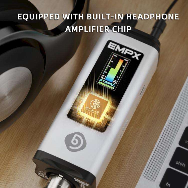 DEBRA EMPX Portable Professional Monitor Headphone Amplifier(White)