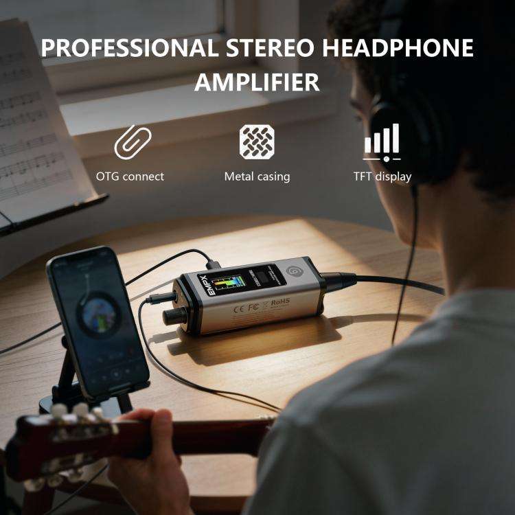 DEBRA EMPX Portable Professional Monitor Headphone Amplifier(Grey)