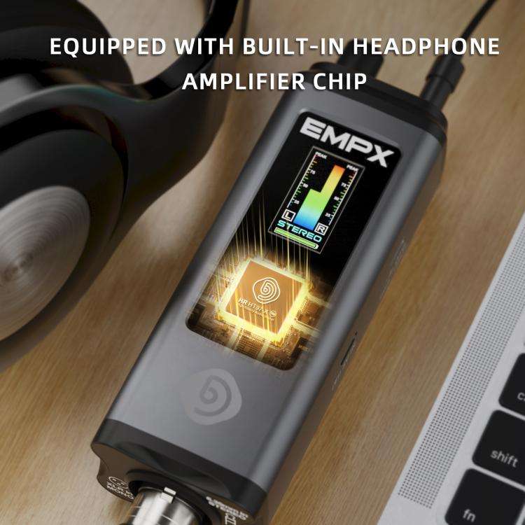 DEBRA EMPX Portable Professional Monitor Headphone Amplifier(Grey)