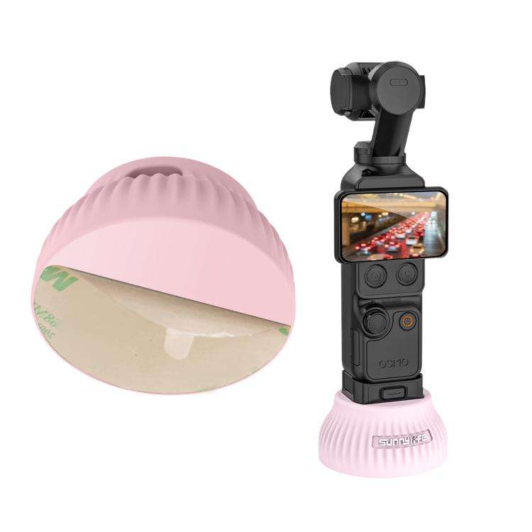 For DJI Osmo Pocket 4 / 3 Sunnylife Silicone Stand Base Car Center Console Base Desktop Stabilize...