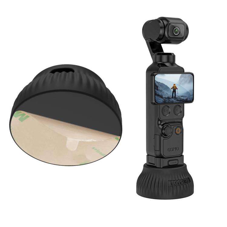 For DJI Osmo Pocket 4 / 3 Sunnylife Silicone Stand Base Car Center Console Base Desktop Stabilize...