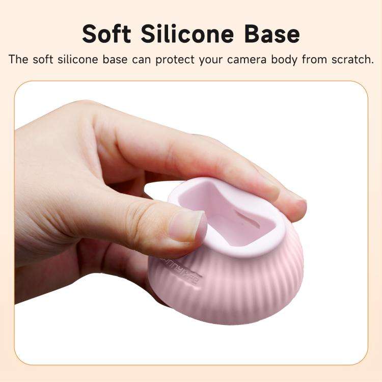 For DJI Osmo Pocket 4 / 3 Sunnylife Silicone Stand Base Car Center Console Base Desktop Stabilize...
