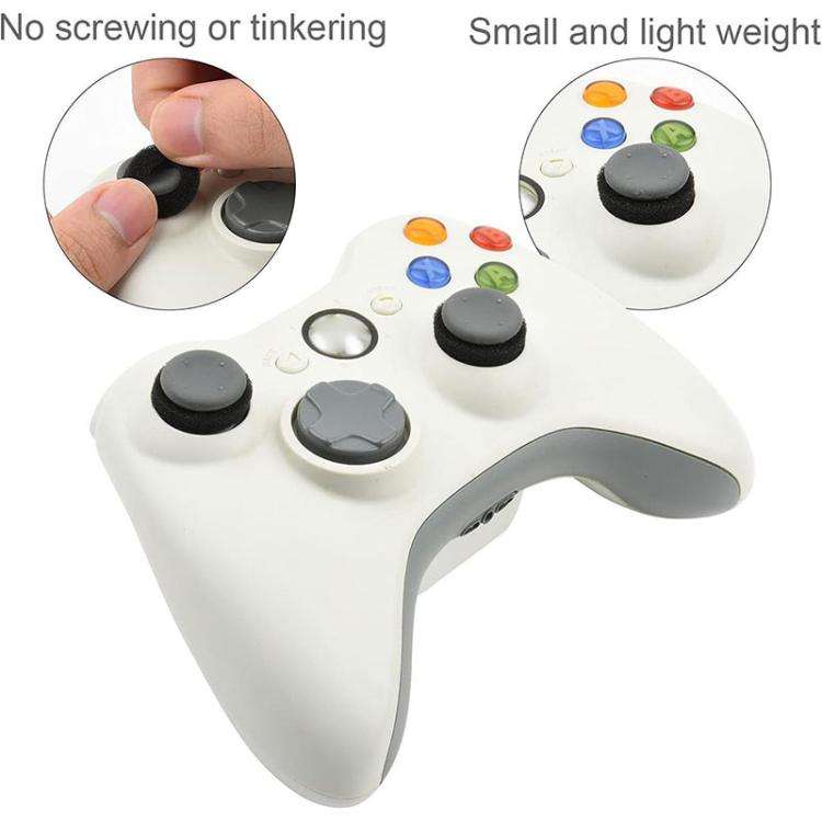 XDcase 18pcs Joystick Damping Rings for Nintendo Switch Joy-Con(Black/Grey)