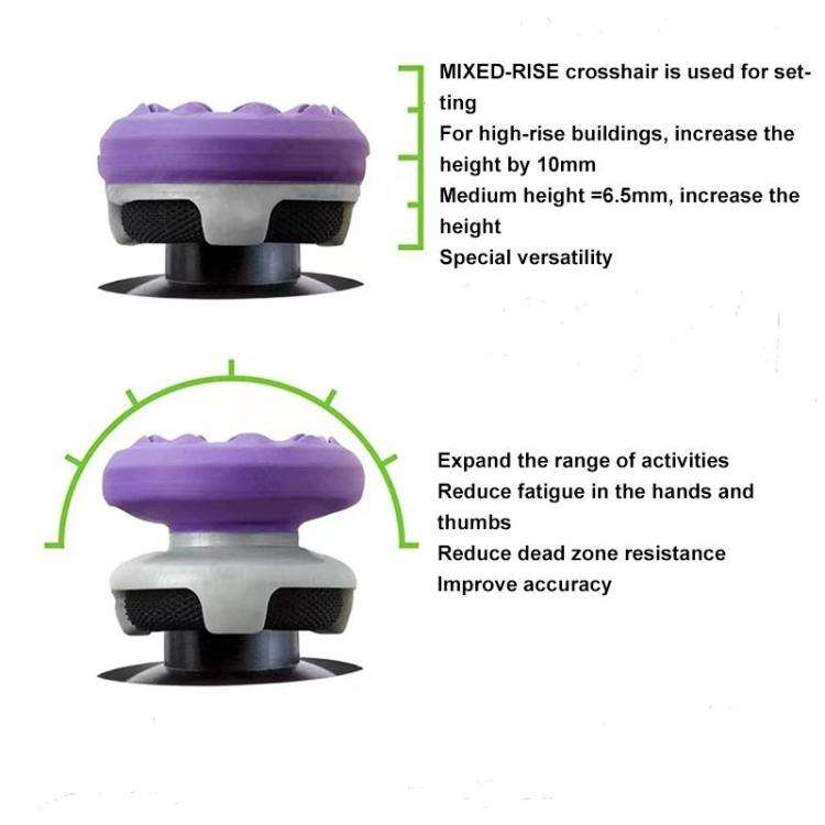 XDcase 2pcs Joystick Thumbstick Extender Anti-Slip Cap for PS4 / PS5 / Xbox 360 / Xbox Series X/S...