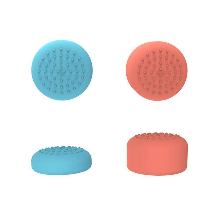 XDcase 12pcs Thumbstick Silicone Anti-Slip Cap for Nintendo Switch 2(Orange/Blue/Black)