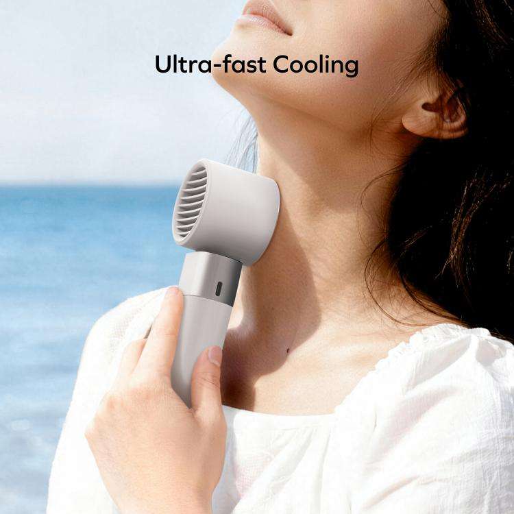 MOMAX IF21 GO FREEZE Ice Compress Folding High-Speed Handheld Fan(Green)