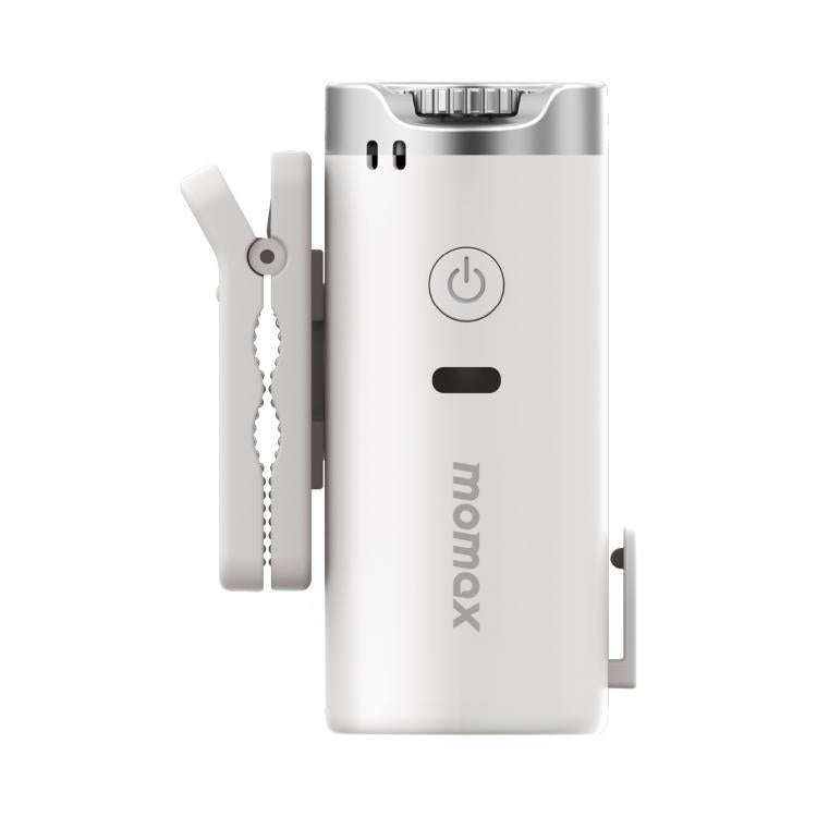 MOMAX IF23 GO CLIP Wearable High-Speed Fan(White)