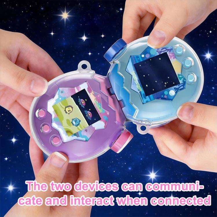 For Tamagotchi Paradise XDcase Virtual Pet Device Crystal Protective Case(Transparent)
