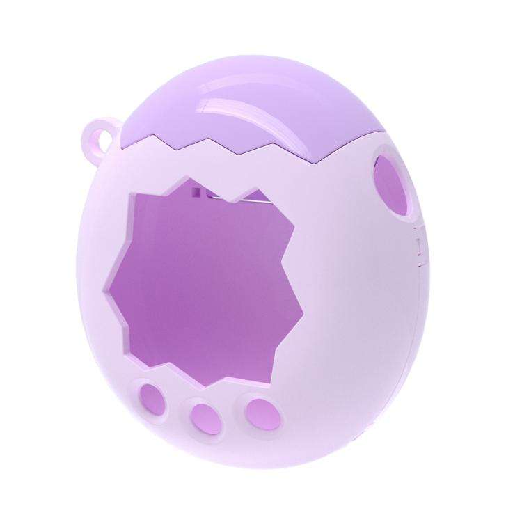For Tamagotchi Paradise XDcase Virtual Pet Device Two-tone Protective Case(Purple)
