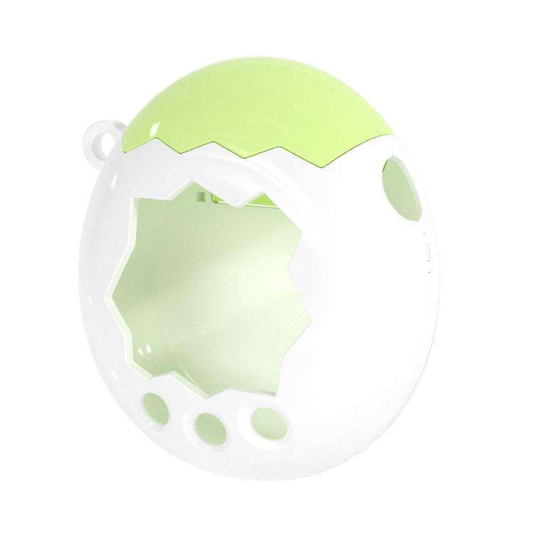For Tamagotchi Paradise XDcase Virtual Pet Device Two-tone Protective Case(Green White)