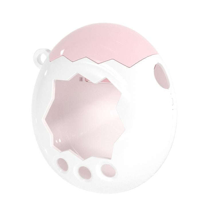 For Tamagotchi Paradise XDcase Virtual Pet Device Two-tone Protective Case(Pink White)