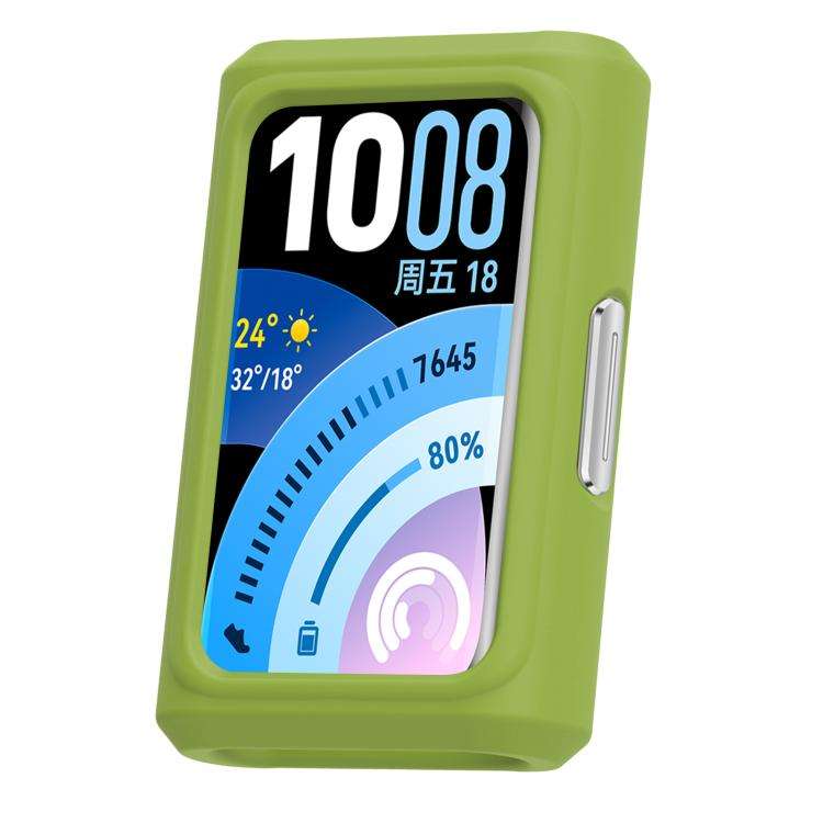 For Huawei Band 11 Pro xDfind Silicone Smart Watch Protective Case(Green)
