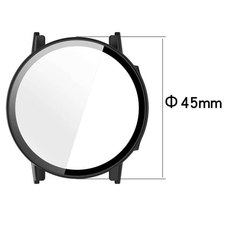 For Garmin Bounce2 xDfind Tempered Film Integrated PC Children Watch Case(Black)