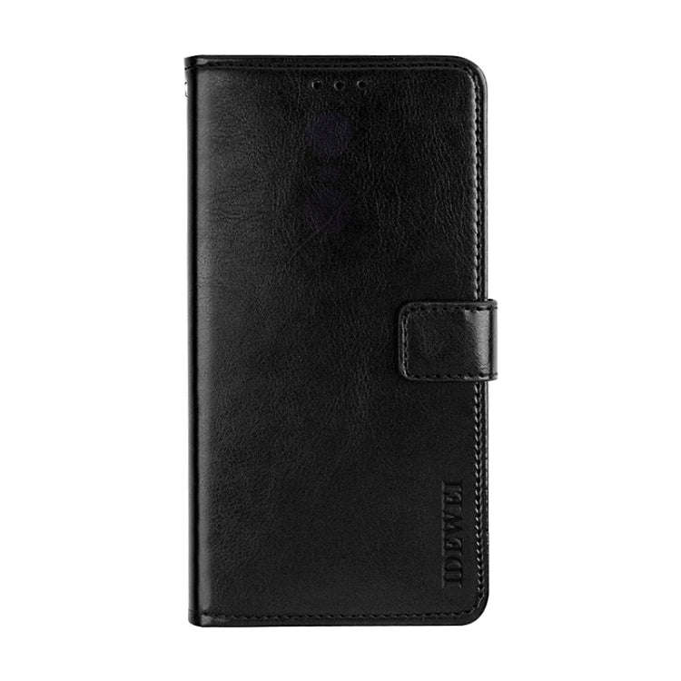For Blackview BV9900 Pro idewei Crazy Horse Texture Horizontal Flip Leather Case with Holder & Ca...