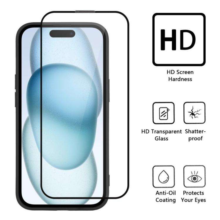 For Redmi A7 Pro 171mm / Poco C85x 5G WANLONFENG Square Edge Soft TPU Phone Case with Screen Prot...