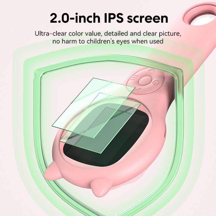 inskam 355 2MP 2-inch Display Children Handheld Digital Microscope(Pink)