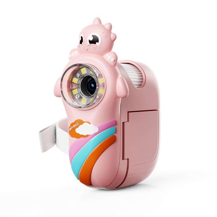 inskam 362 2MP 2-inch Display Children Dinosaur Digital Microscope(Pink)