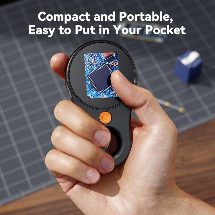 inskam 370 2MP 2-inch Display Handheld Digital Microscope(White)