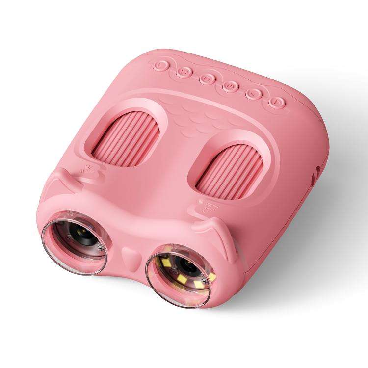 inskam 387 2MP 2-inch Display 2-in-1 Kids Digital Microscope & Binocular Telescope(Pink)