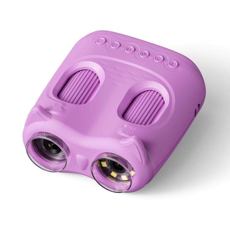 inskam 387 2MP 2-inch Display 2-in-1 Kids Digital Microscope & Binocular Telescope(Purple)