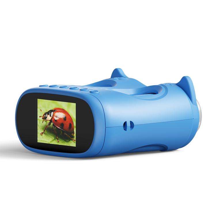 inskam 387 2MP 2-inch Display 2-in-1 Kids Digital Microscope & Binocular Telescope(Blue)