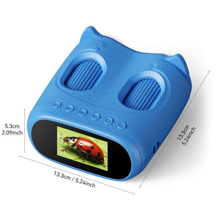 inskam 387 2MP 2-inch Display 2-in-1 Kids Digital Microscope & Binocular Telescope(Blue)