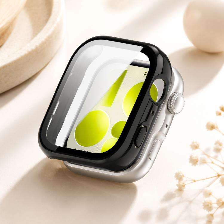 For Huawei Watch Fit 5 Pro xDfind Tempered Film Integrated PC Watch Case(Black)