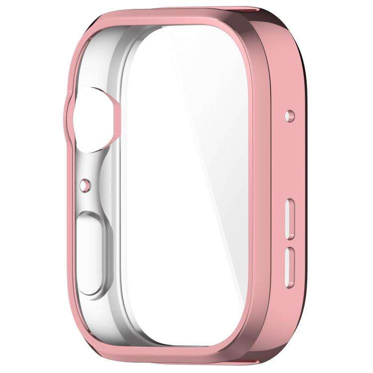 For Huawei Watch Fit 5 Pro xDfind Full-Coverage Electroplated TPU Watch Case(Pink)