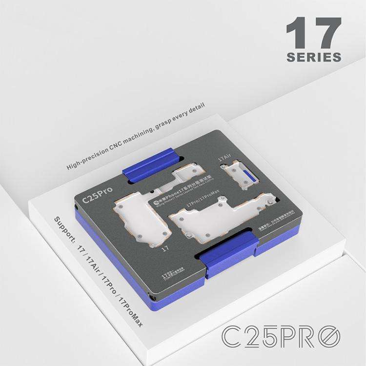Mijing C25Pro Motherboard Layered Testing Fixture For iPhone 17 Series